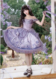 Airfreeing -Butterfly in the Mirror- Gorgeous Elegant Classic Lolita JSK and A Rosette