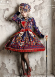 Flowers and Pearl Box -Sacred Heart- Gorgeous Sweet Classic Lolita OP Dress, JSK and Blouse