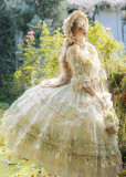 Cat Fairy -Daisy- Countryside Classic Lolita OP Dress