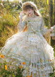 Cat Fairy -Daisy- Countryside Classic Lolita OP Dress
