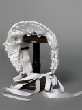 LeMiroir -Saint- Snakeskin Pattern Gothic Lolita Bonnet, Hat and Chest Chain