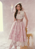 LaceMade -Ode to the Rose- Retro Classic Vintage Rococo Lace Birthday Party Prom Homecoming Casual Lolita Dress