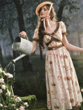 LaceMade -The Swing Song- Sweetheart Neck Romantic Countryside French Retro Classic Vintage Lace Casual Lolita Dress