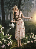 LaceMade -The Swing Song- Sweetheart Neck Romantic Countryside French Retro Classic Vintage Lace Casual Lolita Dress