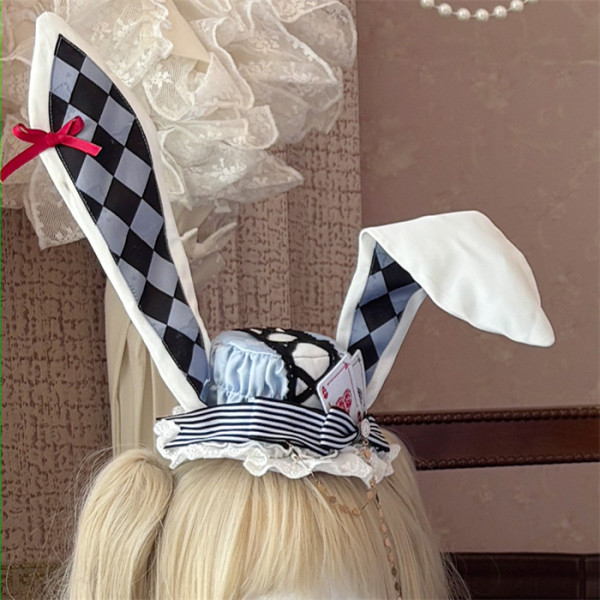 Yinluofu -Alice- Fairy Tale Style Sweet Lolita Rabbit Hat