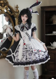 Yinluofu -Alice- Fairy Tale Style Sweet Lolita OP Dress and Apron
