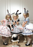 Yinluofu -Alice- Fairy Tale Style Sweet Lolita OP Dress and Apron