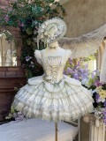 MieYe -Flower Theme Series- Elegant Classic Lolita JSK Dress and Accessories