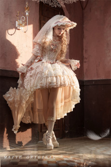 MieYe -Anne's Love Letter- Elegant Tea Party Princess Classic Lolita Corset Topwear, Skirt and Accessories