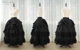 The Coronation of Victoria - Retro Victorian Gothic Lolita Vest, Blouse and Skirt