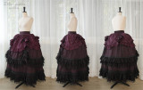 The Coronation of Victoria - Retro Victorian Gothic Lolita Vest, Blouse and Skirt