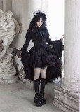 The Coronation of Victoria - Retro Victorian Gothic Lolita Vest, Blouse and Skirt