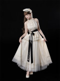 Ode to The Moonlight - Elegant Classic Casual Lolita Blouse, Skirt and Accessories