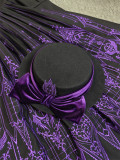 Milu Orig -Window of Dreams- Embroidery Velvet Gothic Lolita Hat