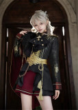 YourHighness -The Battle at Dawn- Boystyle Prince Konoda European Military Ouji Lolita Dress Full Set and Shorts Full Set