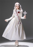 Susin -Bone Mass- Embroidery Lace Gothic Lolita Blouse, Corset, OP Dress, Embroidery Skirt and Accessories