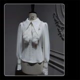 Susin -Bone Mass- Embroidery Lace Gothic Lolita Blouse, Corset, OP Dress, Embroidery Skirt and Accessories