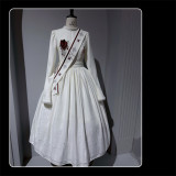 Susin -Bone Mass- Embroidery Lace Gothic Lolita Blouse, Corset, OP Dress, Embroidery Skirt and Accessories