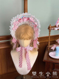 Twins Bear -Macaron- Sweet Lolita Accessories