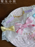 Twins Bear -Macaron- Sweet Lolita Accessories