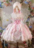 Lady Miao -Hibiscus- Chinese Qi Lolita JSK, Cape and Accessories
