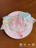 Twins Bear -Macaron- Sweet Lolita Accessories