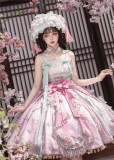 Lady Miao -Hibiscus- Chinese Qi Lolita JSK, Cape and Accessories