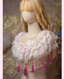 Lady Miao -Hibiscus- Chinese Qi Lolita JSK, Cape and Accessories