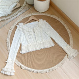Withpuji -Lily of the Valley Whisper- Embroidery Corset Classic Casual Lolita JSK, Bolero and Hat