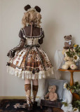 Little Bear Workshop - Doll Sweet Lolita OP Dress, JSK, Blouse, Corset Topwear and Skirt