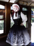 ScepterEmber -Clockwist Loop- Gothic Lolita Vest, Blouse, Skirt and Accessories