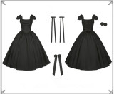 Withpuji -To My Love- Vintage Elegant Classic Casual Lolita JSK and Accessories Set
