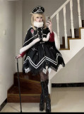 Alice Girl -Before Dawn- Gothic Boystyle Prince Ouji Lolita Cape Coat