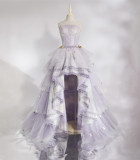 Nn Star -Starsea Bond- Homecoming Prom Evening Bithday Party Classic Sweet Princess Lolita Dress with Waist Chain and Hairpins