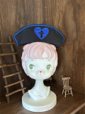 Sugar Cookies -Sweetheart Asylum- Sweet Nurse Gothic Lolita OP Dress and Nurse Hat