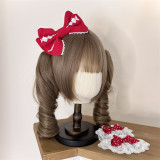 Miss Weird Strawberry - Retro Vintage Doll Sweet Lolita OP Dress and Accessories