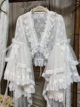 Scented by Mortal Dust - Bell Sleeves Qi Lolita Blouse