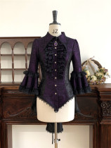 Little Dipper - Boystyle Konoda Lace Middle Bell Sleeves Ouji Lolita Blouse