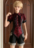 Little Dipper - Boystyle Konoda Lace Short Sleeves Ouji Lolita Blouse
