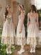 LaceMade -Wild Rose- European Retro Vintage French Countryside Cotton Corset Classic Casual Lolita Dress