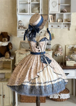 Letters from Tuscany - Elegant Classic Lolita JSK