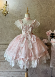 ChenJinShi -Lily of the Valley Confession- Elegant Classic Sweet Lolita OP Dress, JSK and Accessories