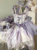 Camellia -Spring Revelry- Elegant Classic Qi Lolita JSK with Arm Sleeves
