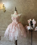 ChenJinShi -Lily of the Valley Confession- Elegant Classic Sweet Lolita OP Dress, JSK and Accessories