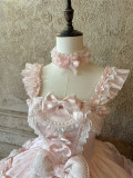 ChenJinShi -Lily of the Valley Confession- Elegant Classic Sweet Lolita OP Dress, JSK and Accessories