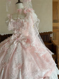 ChenJinShi -Lily of the Valley Confession- Elegant Classic Sweet Lolita OP Dress, JSK and Accessories