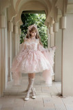 ChenJinShi -Lily of the Valley Confession- Elegant Classic Sweet Lolita OP Dress, JSK and Accessories