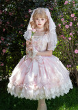 ChenJinShi -Lily of the Valley Confession- Elegant Classic Sweet Lolita OP Dress, JSK and Accessories