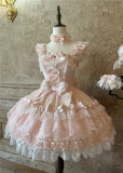 ChenJinShi -Lily of the Valley Confession- Elegant Classic Sweet Lolita OP Dress, JSK and Accessories