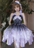 Midsummer Wisteria - Classic Sweet Lolita JSK and Hat
